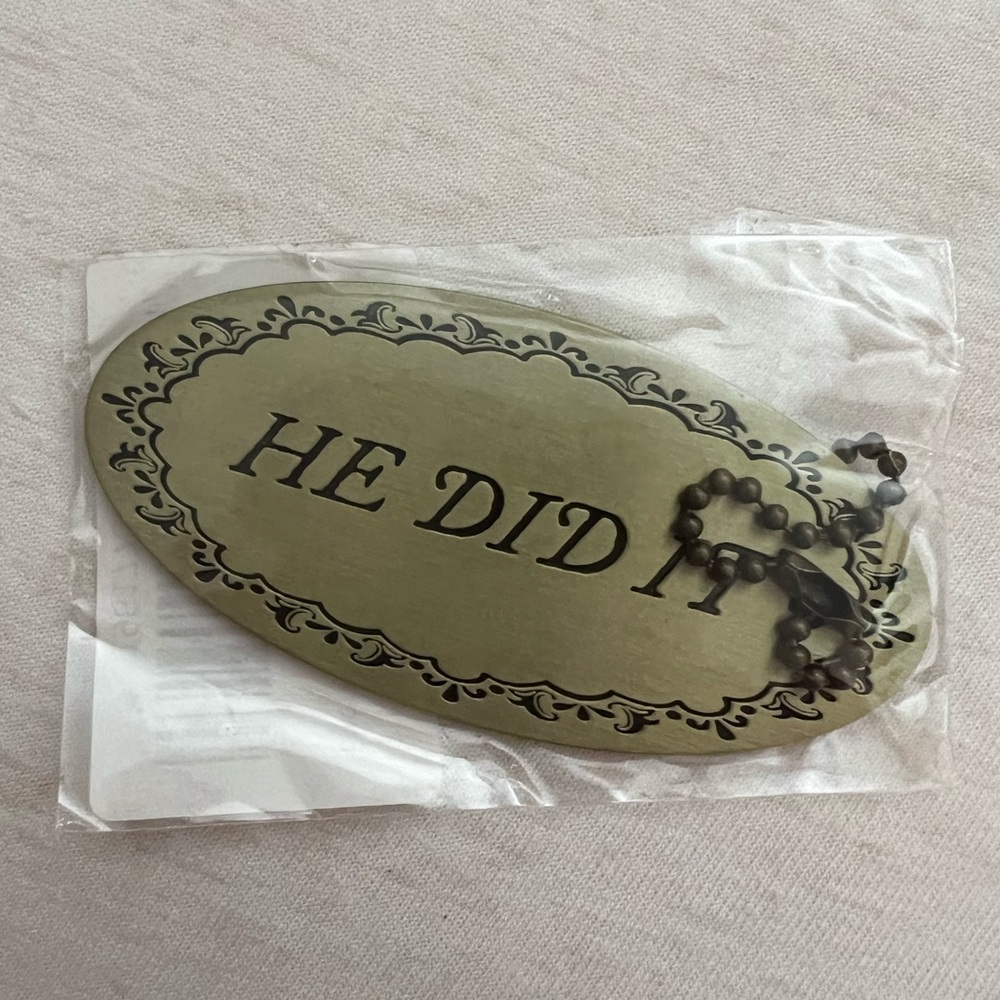 Taylor Swift Keychain “No Body, No Crime” NWT He Did It Keychain